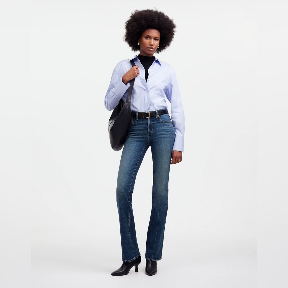 NWT Madewell Kick out full length jeans